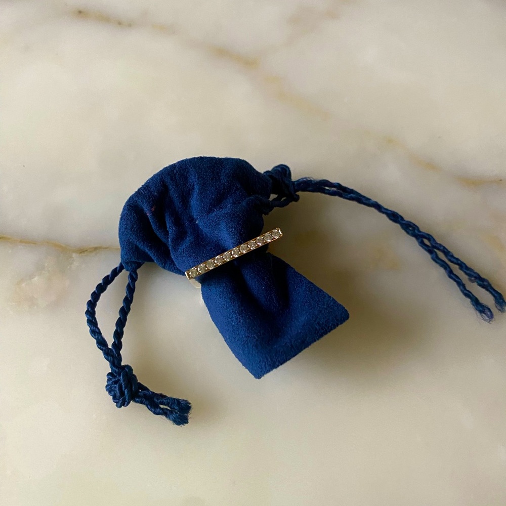 RARE EMILY P WHEELER PLATFORM DIAMOND RING - Picture 6 of 7